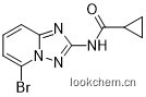 N-(5-溴[1,2,4]三唑并[1,5-a]吡啶-2-基)环丙烷甲酰胺